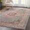 Homeroots 7 x 10 ft. Gray & Gold Medallion Area Rug 385270 - alternate 5
